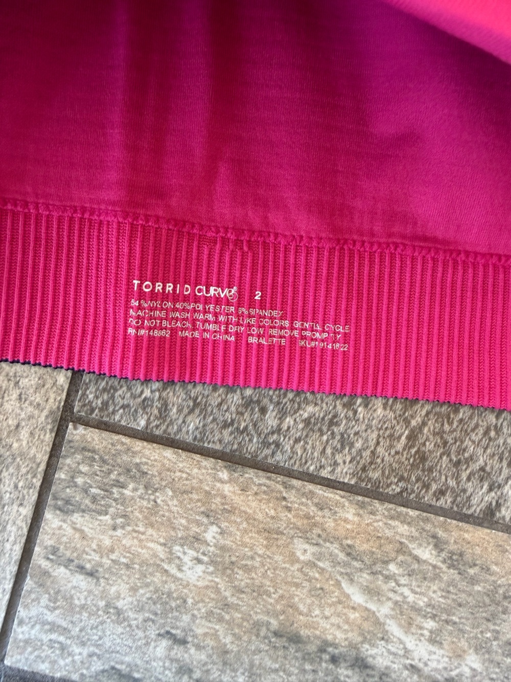 Torrid Seamless Ribbed Bralette - Picture 4 of 4
